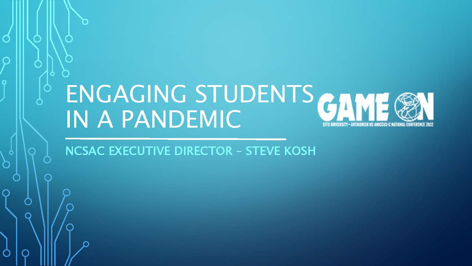 Engaging Students in a Pandemic