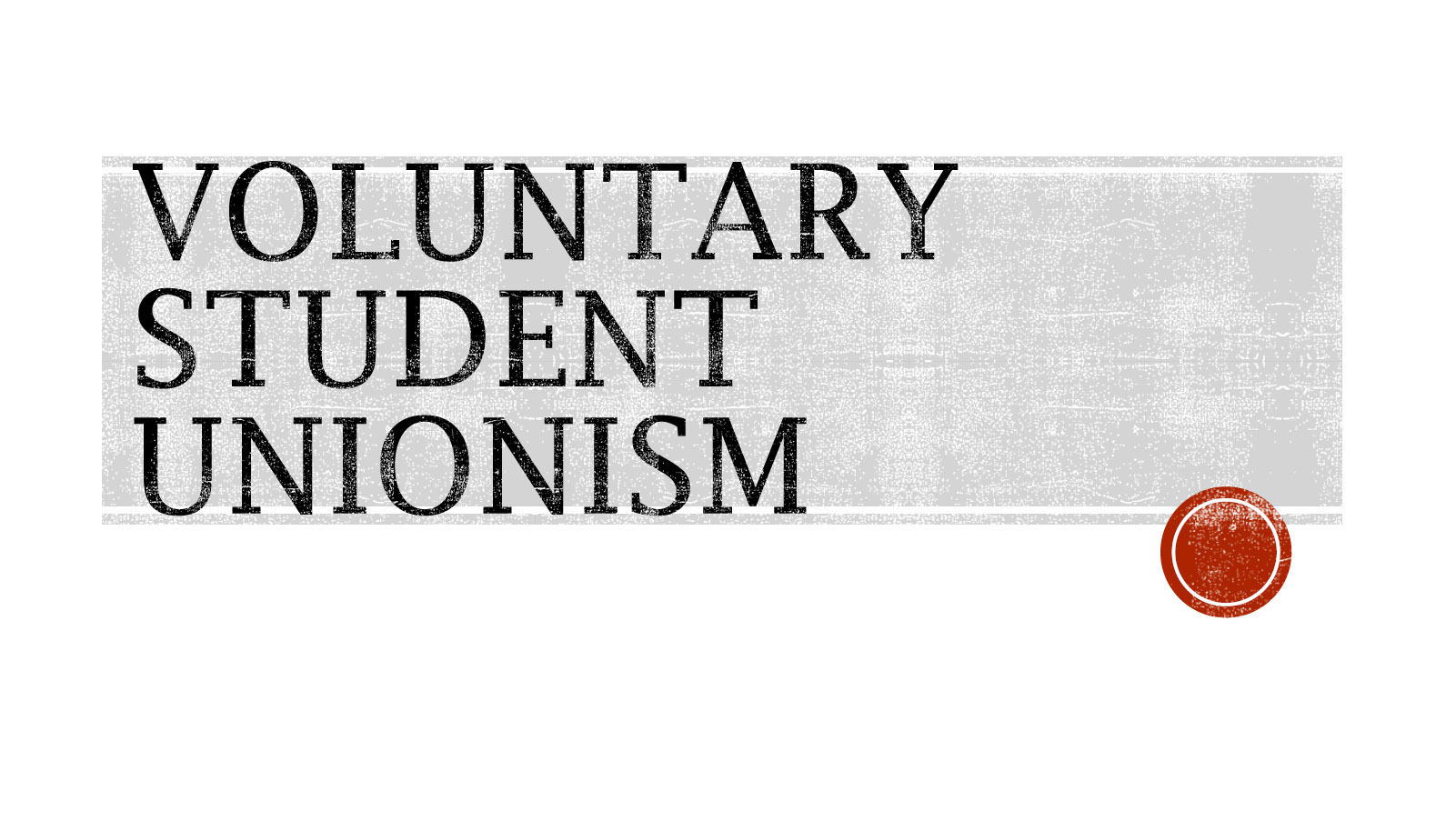 Voluntary Student Fees Pt II Title Slide